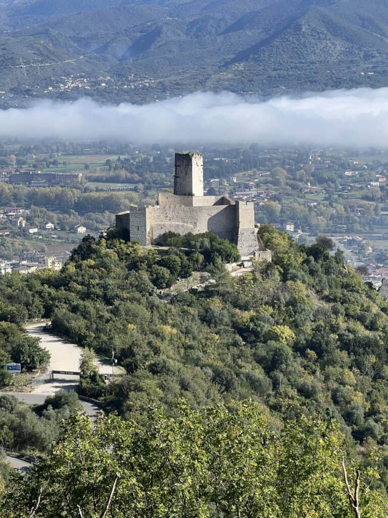 Another view of Rocca Janula.